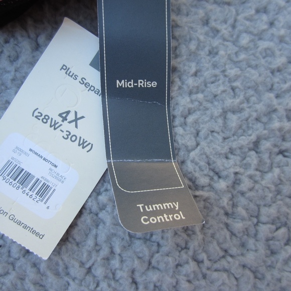 Terra and Sky Swim Bottoms Women's Plus Size 4X 28W 30W Floral Mid Rise Swimwear - Picture 12 of 16